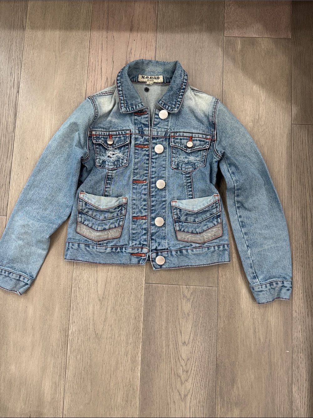 Women's Light Blue Denim Jacket - Classic Jean Coat